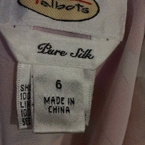 Talbots Silk Lined skirt sz 8 - Picture 6 of 9